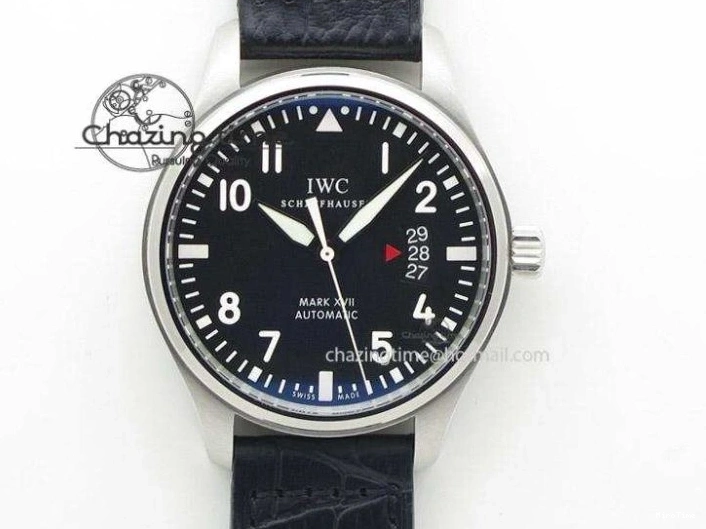 MIROTIME 0403 Aquatimer SS IW3290 RSF 1:1 Best Edition Blue Dial on Black Rubber Strap A Fashionable 7074